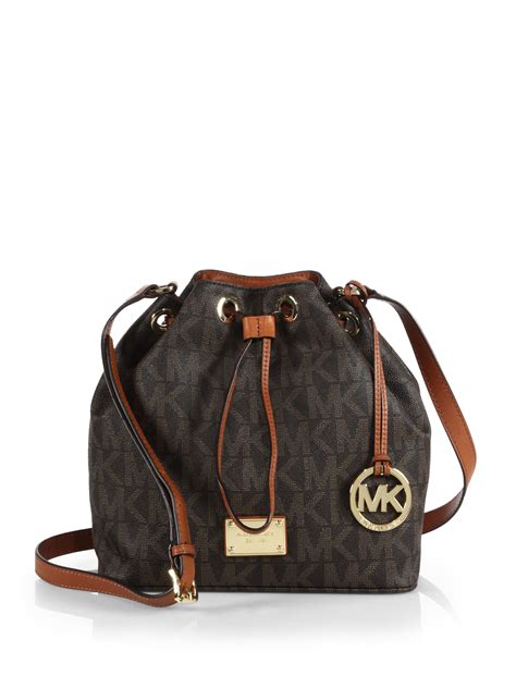 michael kors jules md drawstring messenger bag dark khaki preis|Michael Kors handbags.